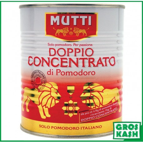 Concentré de Tomate "Mutti" 440g Casher Ihoud KLP-Conserve de Tomate cacher-GrosKash-