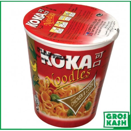 Nouille Chinoise goût Poulet 70g kasher parve IHOUD HARABBANIM-Produit asiatique cacher-GrosKash-