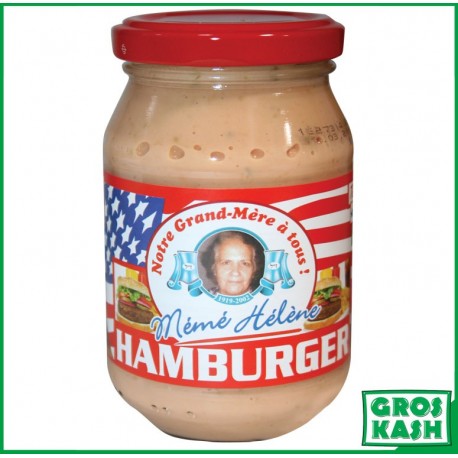 Sauce Hamburger 250ml MÉMÉ HÉLÈNE kasher BADATZ BETH YOSSEF-Sauces & Condiments cacher-GrosKash-