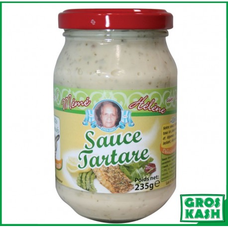 Sauce Tartare 250ml MÉMÉ HÉLÈNE kasher lepessah BADATZ BETH YOSSEF-Épicerie cacher-GrosKash-