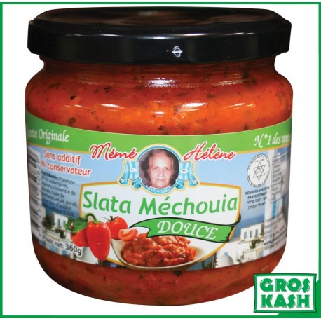 Slata Mechouia Douce "Mémé Hélène" 360mL Casher KLP-Sauces & Condiments cacher-GrosKash-