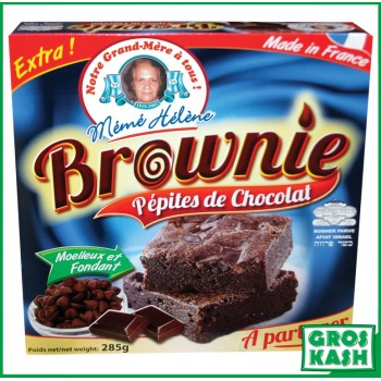 Brownies Americain Tout Choco / Pepites 285gr kasher parve IHOUD