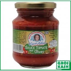 Sauce Tomates aux Olives 314ml kasher le pessah BADATZ IHOUD