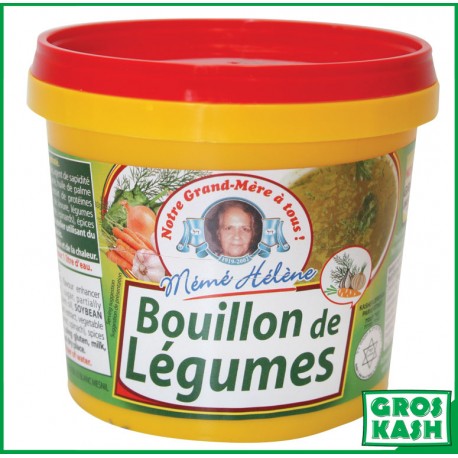 Poudre Bouillon Saveur Légumes Parvé "Mémé Hélène" 250g Casher KLP-Épicerie cacher-GrosKash-