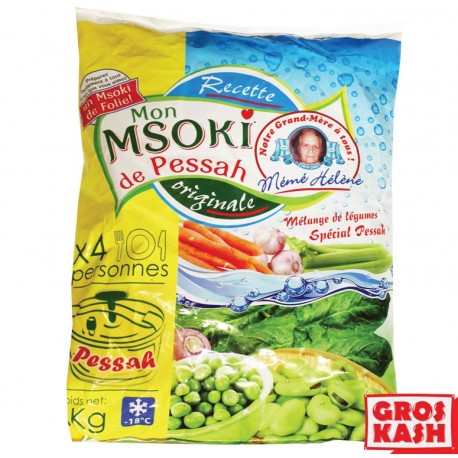 Msoki "Mémé Hélène" 800g Surgelés Casher Badatz Ihoud KLP-Légume surgelé cacher-GrosKash-