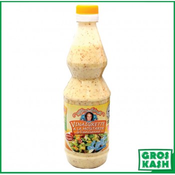 Vinaigrette Moutarde Ancienne 50cl «Mémé Hélène» kasher lepessah