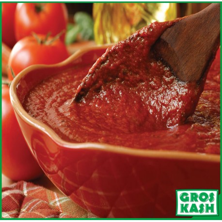 Polpa de Tomate concassées "Mutti" 3x400mL(2+1 offert) Casher KLP-Conserve de Tomate cacher-GrosKash-