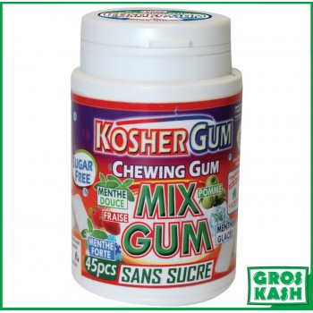 Chewing Gum Sans Sucre Mixte kosher lepessah RABBI HOD