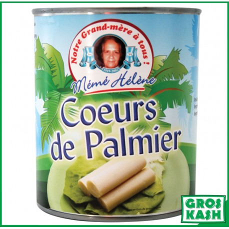 Coeurs de Palmier Entiers Casher "Mémé Hélène" 820g Ihoud KLP-Conserve de légume cacher-GrosKash-