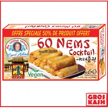 60 Nems Cocktail "Mémé Hélène" 900g Casher Parvé