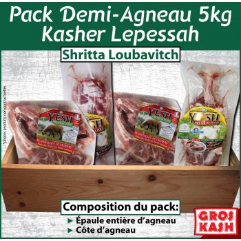 Pack Demi-Agneau Kasher Lepessah