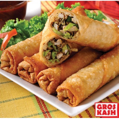 60 Nems Cocktail "Mémé Hélène" 900g Casher Parvé-Pizza & apéritif cacher surgelé-GrosKash-