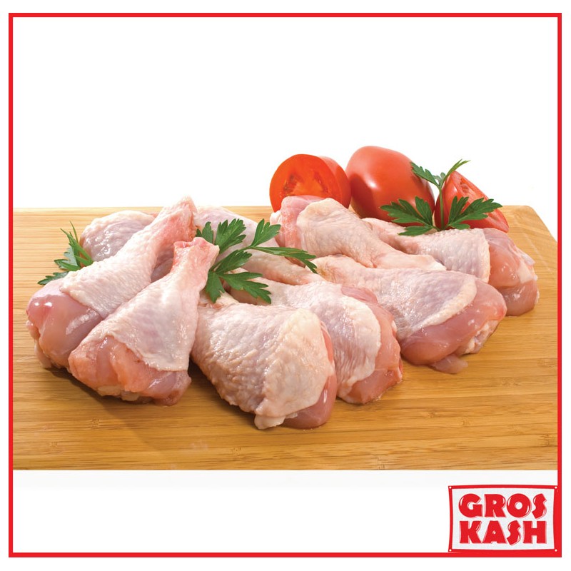 Pilons de Poulet "Yesh" entre 800g et 950g shritta loubawitch Ihoud KLP-Volaille surgelée cacher -GrosKash-