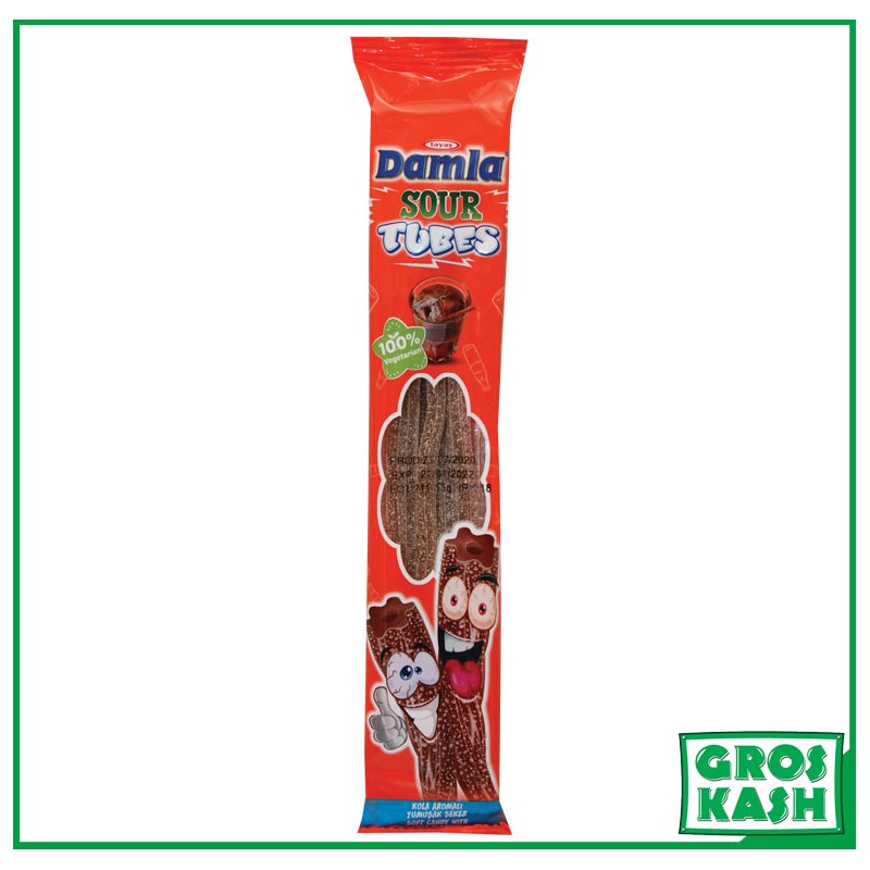 Fils Acides Cola Casher "Damla" 35g Ihoud-Bonbons & Sucrerie cacher-GrosKash-