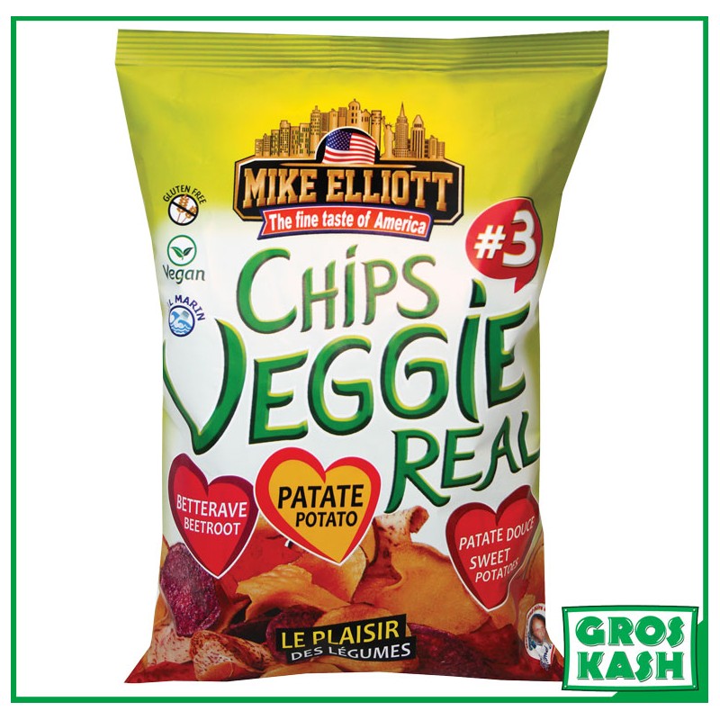 Chips Veggie Légumes Casher (Bettrave, Patate, Patate Douce) 85g-Apéritif & Snack cacher-GrosKash-