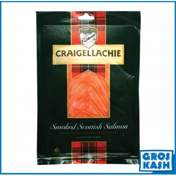 Saumon écossais Sans Déchet "Craigellachie" 200g Casher Beth Din Manchester KLP