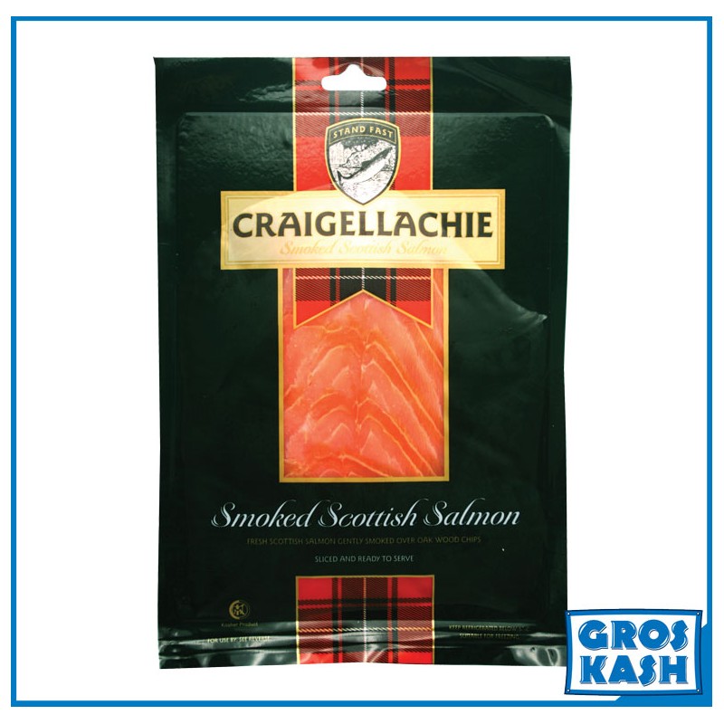 Saumon écossais Sans Déchet "Craigellachie" 200g Casher Beth Din Manchester KLP-Poisson frais cacher-GrosKash-