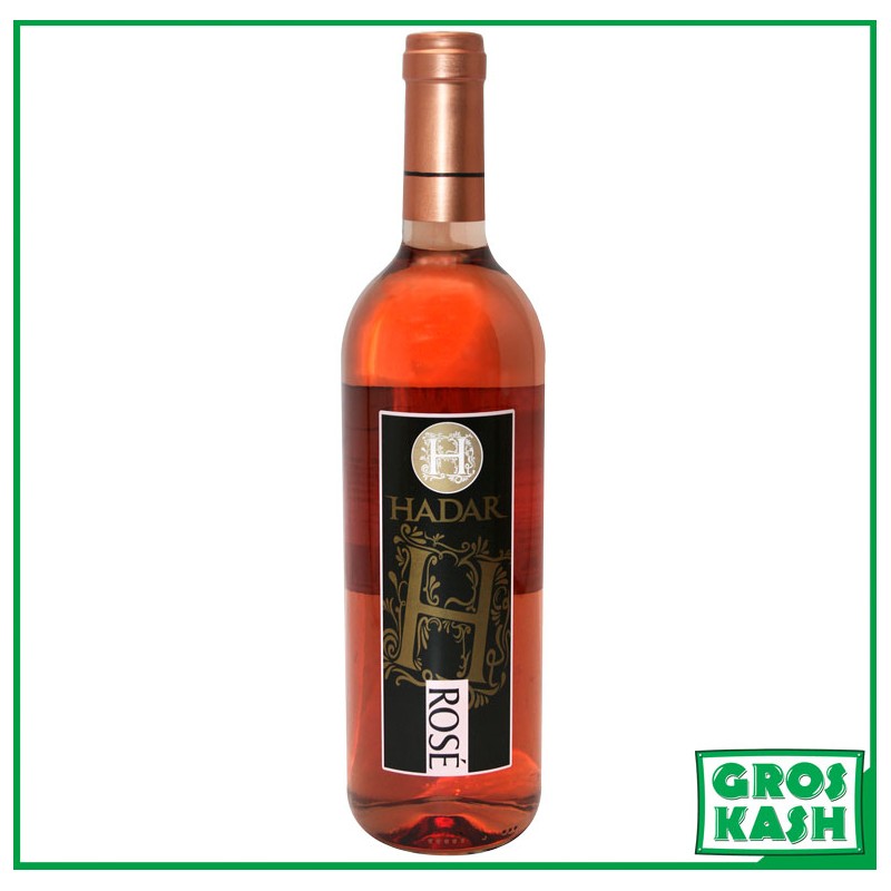 Vin Rosé Hadar Casher 750mL Ihoud KLP-Vin & Jus de raisin cacher -GrosKash-