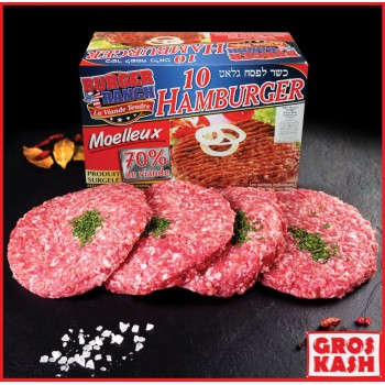 Hamburger Burger Ranch 800 gr Glatt Shritta Loubawitch Badatz IHOUD
