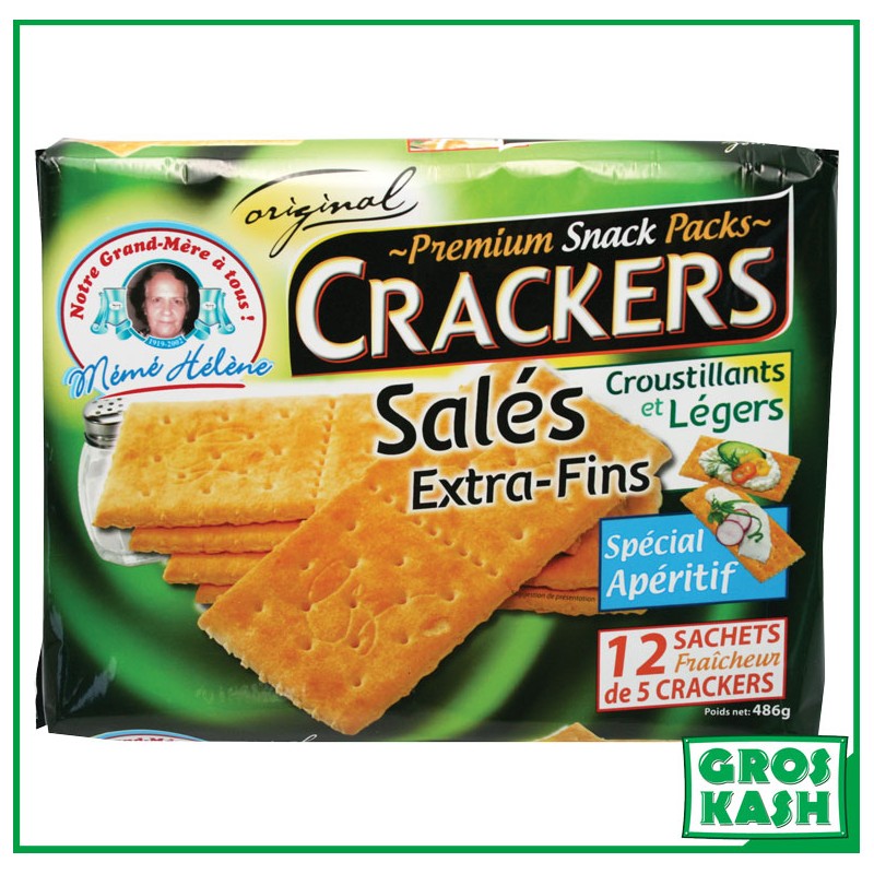 Crackers extra-fin salés 486g