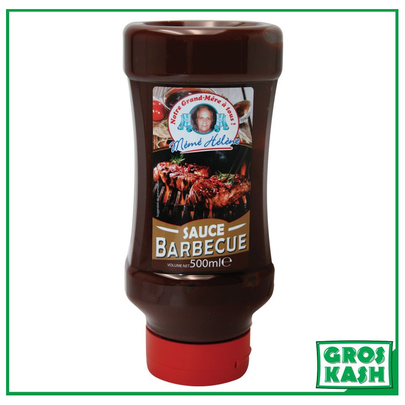 Sauce Barbecue 500 ML flacon souple MEME HELENE Casher Ihoud KLP-Sauces & Condiments cacher-GrosKash-