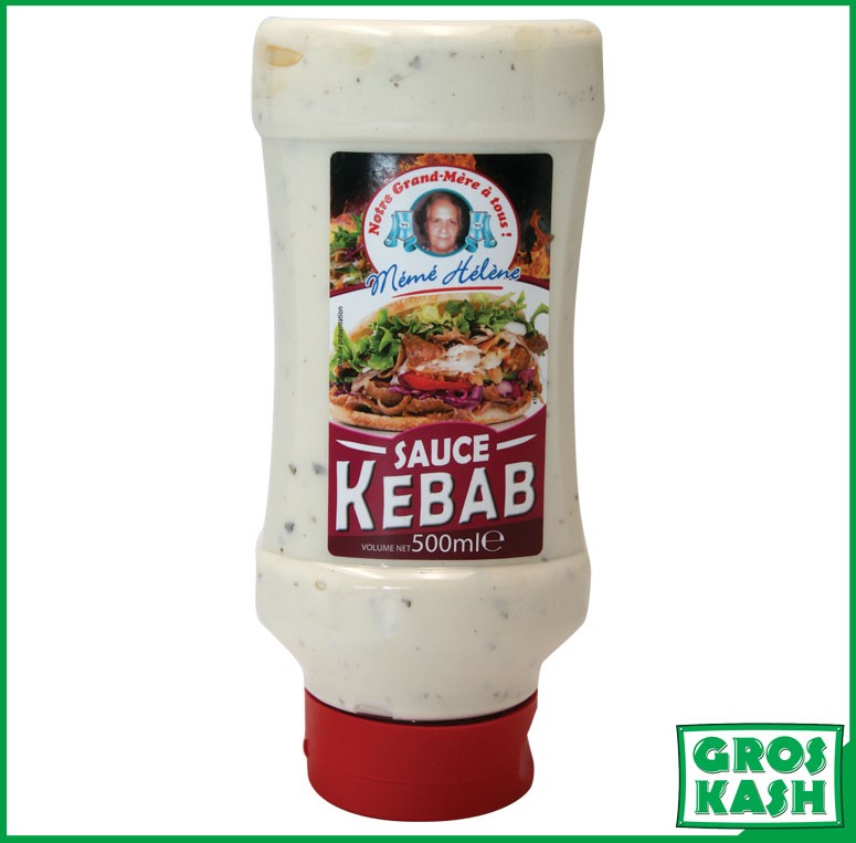Sauce Kebab 500 ML flacon souple MÉMÉ HÉLÈNE Casher Ihoud KLP
