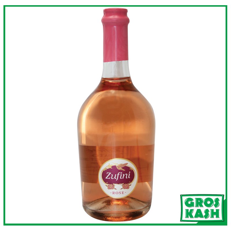 VIN ROSÉ de Venise «ZUFINI» 750ml 2020 CACHER lepessah-Vin & Jus de raisin cacher -GrosKash-
