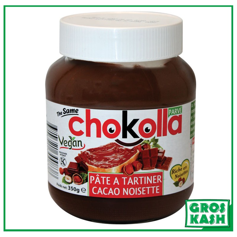 Chokolla Pâte à Tartiner Parvé 350g Casher Ihoud KLP Kasher Lepessah-Petit Déjeuner & Pain cacher-GrosKash-