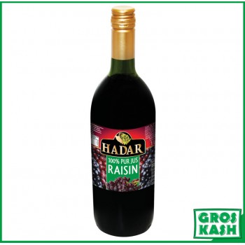 Jus de Raisin HADAR premium 1L Casher Hatam Sofer
