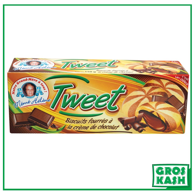 Tweet Choco Casher "Mémé Hélène" 150g Ihoud-Gâteaux et Biscuits cacher-GrosKash-
