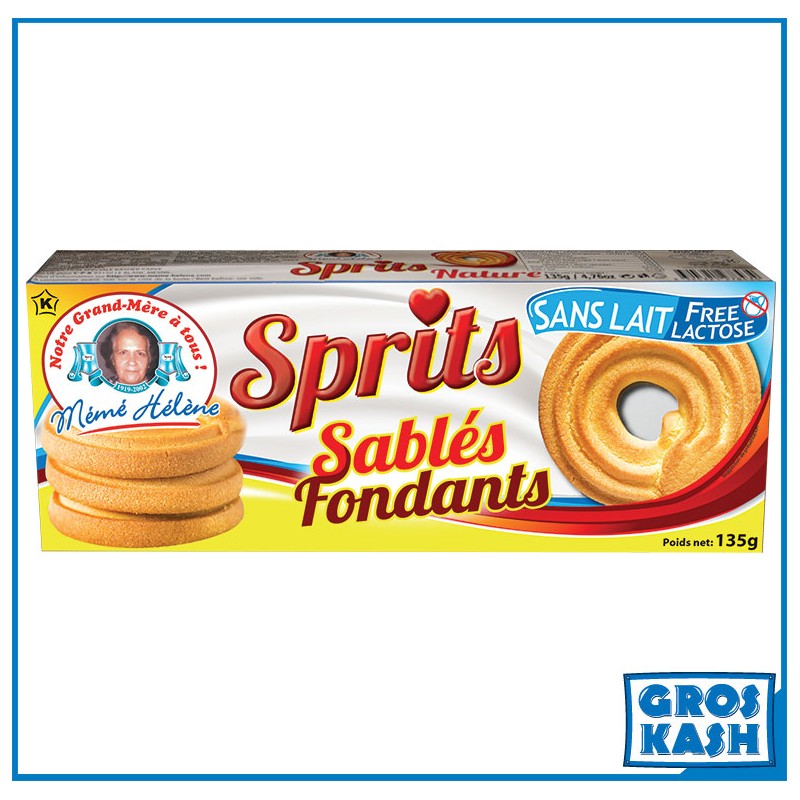 Sprits Casher "Mémé Hélène" 135g Ihoud-Gâteaux et Biscuits cacher-GrosKash-