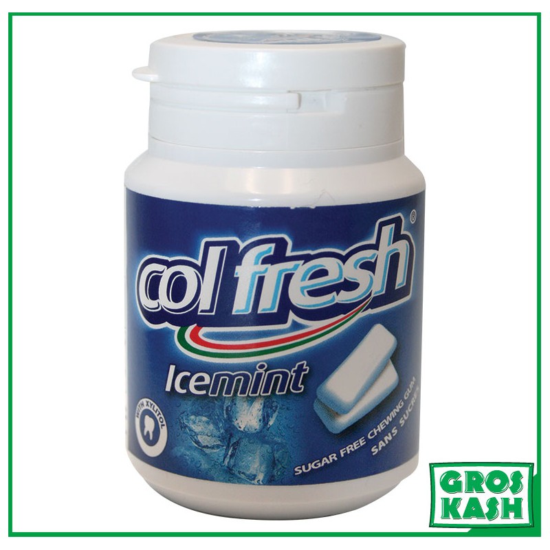 Chewing Gum Ice Mint Casher "Colfresh" Ihoud KLP-Bonbons & Sucrerie cacher-GrosKash-