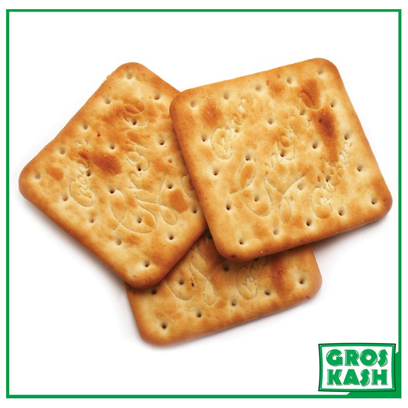 Cream Crackers Nature 336g kosher BADATZ IHIUD HARABANIM MÉMÉ HÉLÈNE-Apéritif & Snack cacher-GrosKash-