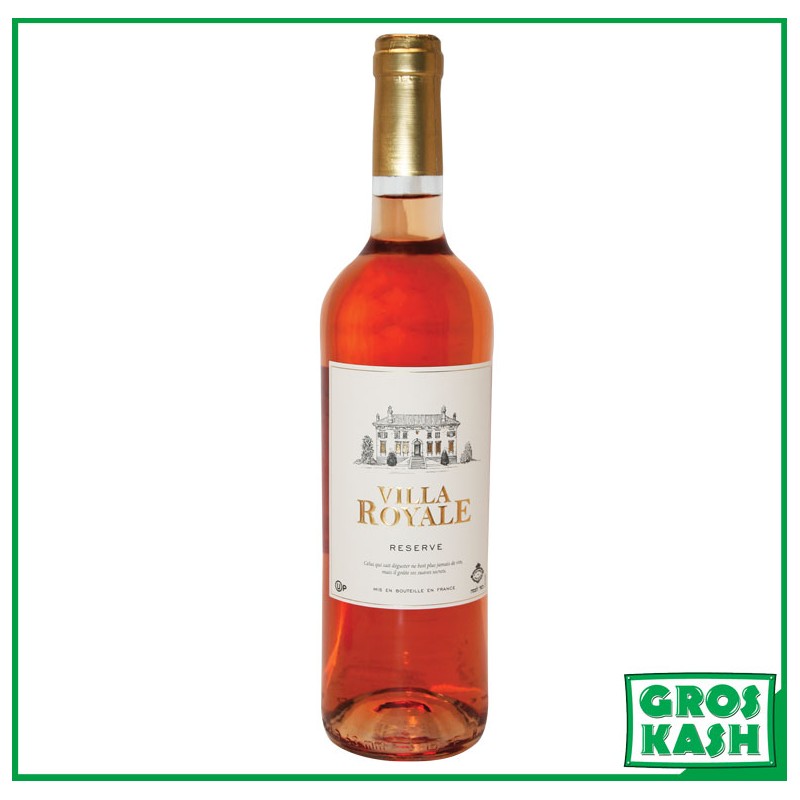 Villa Royale Rosé Casher 750ml Hatam Sofer KLP-Vin & Jus de raisin cacher -GrosKash-