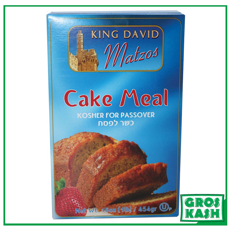 Farine de Matza King David pour Gateaux 454 G BADATZ IHOUD-Matzot -GrosKash-