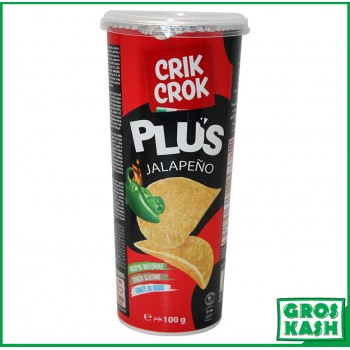Chips Plus JALAPEÑO Casher Lepessah "Crik Crok" 100g Ihoud