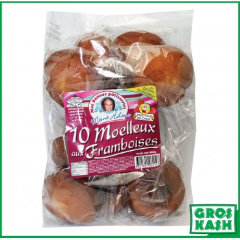 Moelleux Framboise sachet 400gr kasher parve