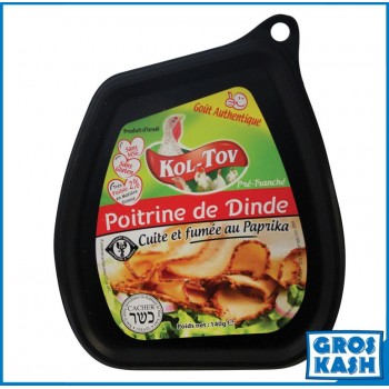 Poitrine de Dinde paprika 140gr kasher lepessah MATÉ ASHER