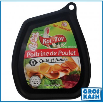 Blanc de Poulet fumé 140gr kasher lepessah MATÉ ASHER