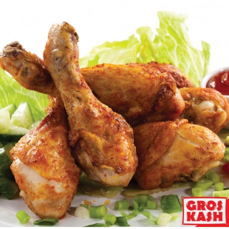 Pilons de Poulet "Yesh" entre 1,150Kg et 1,300Kg IQF Casher Ihoud KLP-Volaille surgelée cacher -GrosKash-