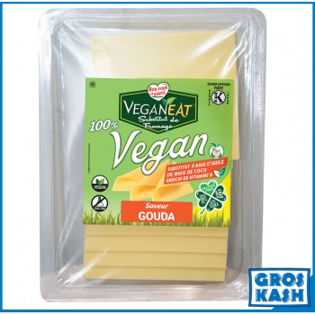 GOUDA 100% VEGAN en tranche 150g Casher Ihoud KLP