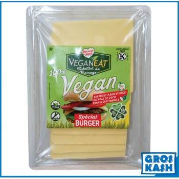 SPÉCIAL BURGER 100% VEGAN en tranche 150g Casher Ihoud KLP