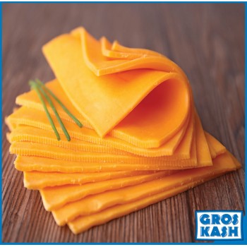 CHEDDAR 100% VEGAN en tranche 150g Casher Ihoud KLP