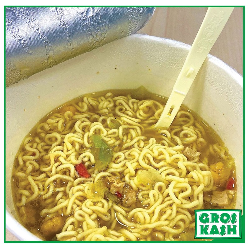 Nouille Chinoise goût Champignon 70g kasher parve BADATZ BETH YOSSEF-Produit asiatique cacher-GrosKash-