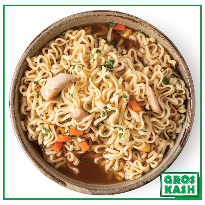 Nouille Chinoise goût Poulet 70g kasher parve IHOUD HARABBANIM-Produit asiatique cacher-GrosKash-