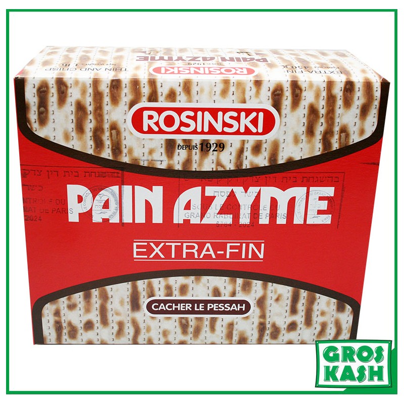 Matsot Rosinski 450g KLP-Matzot -GrosKash-