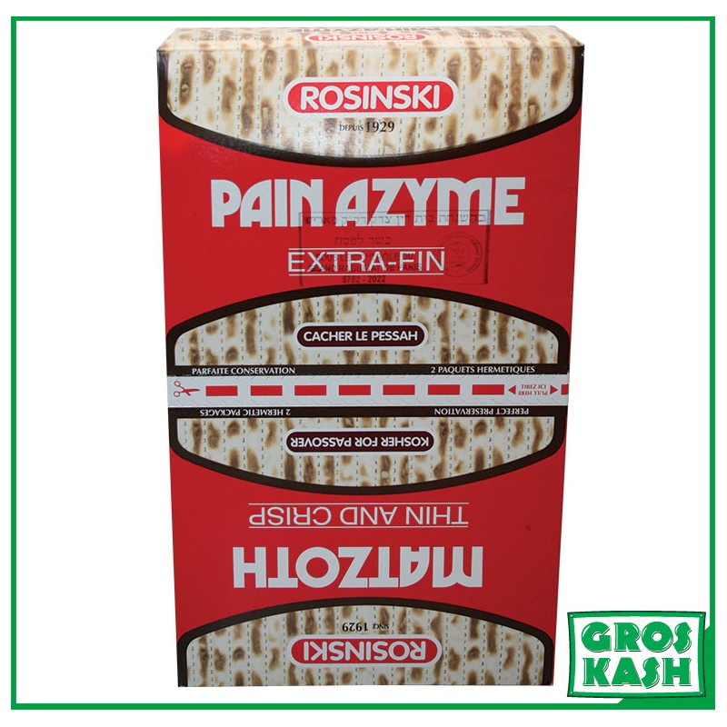 Matsot Rosinski 900g KLP-Matzot -GrosKash-
