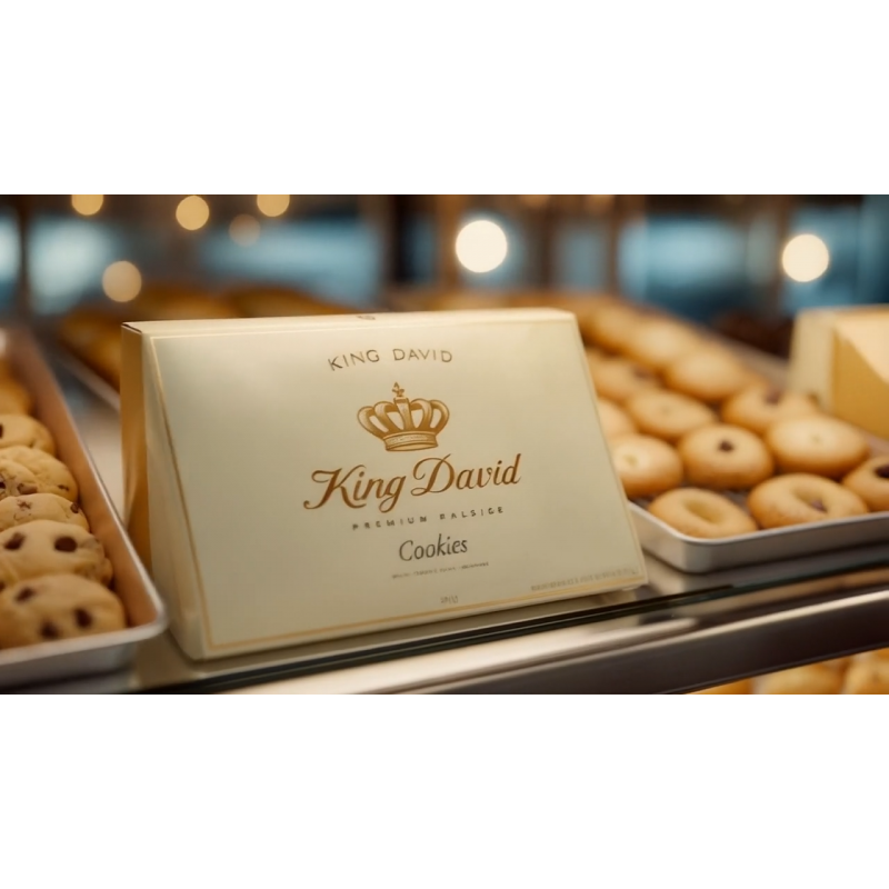 KING DAVID COOKIES AMERICAINS 250GR PARVE IHOUD-Matzot -GrosKash-