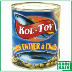 Kol-Tov Thon à l'Huile 800gr kosher lepessah