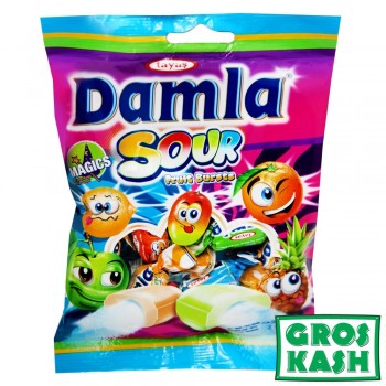 Damla sour acides assortis 90gr kosher lepessah BADATZ BETH YOSSEF RHOD